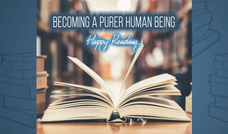 Becoming a purer human being