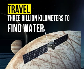 Why travel three billion kilometers to find water in the space