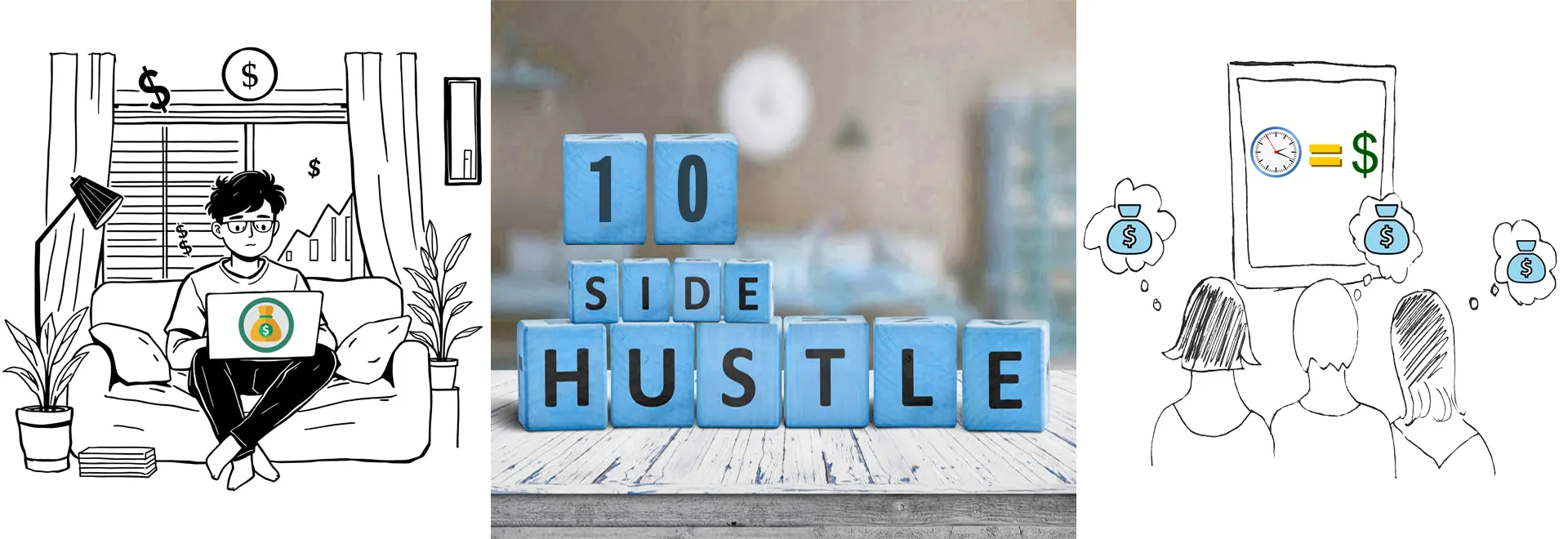 10 Low Cost Side Hustles You Can Start Today