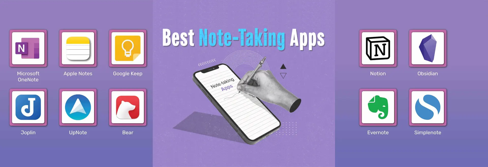 7 The Best Note Taking Apps for Organized Productivity