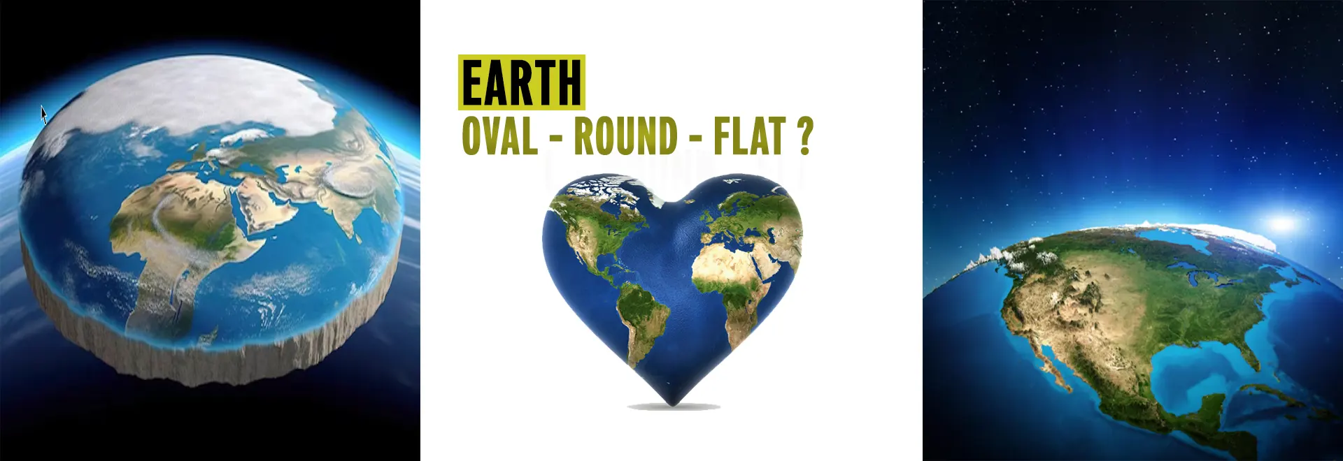 Is the earth round or flat What is reality