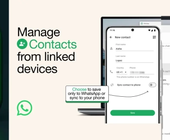 WhatsApp introduces contact storing directly within the app